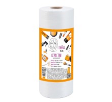 Серветки в рулоні Panni Mlada™25х30 см (100 шт/рул) зі спанлейсу 40 г/м2 Текстура:сітка