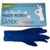 MediOk.Рукавички латексні,High Risk,розмір ХL ( без пудри,сині,1 пар)