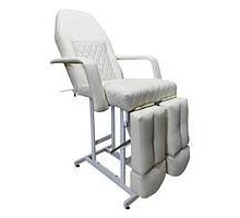 Wonderline Крісло для педикюру Luna (біле+білий каркас)