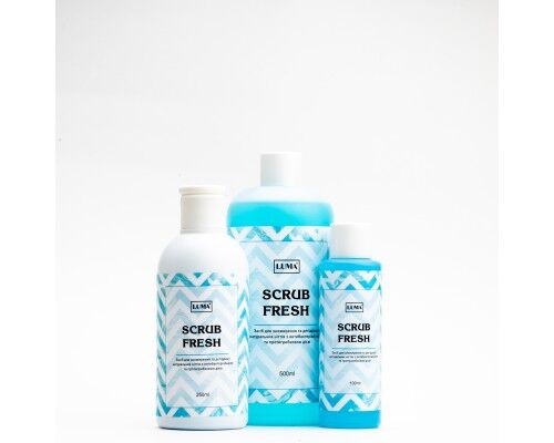 Luma Scrub Fresh знежирювач та дегідратор для нігтів 250ml