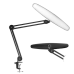 Лампа безтіньова для освітлення робочого місця на струбцині GLOBAL FASHSON  (чорна)