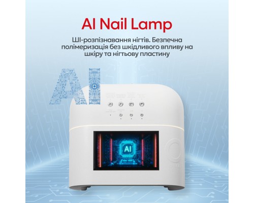 Лампа для манікюру ONail AI Smart Curing Lamp з інтелектуальним управлінням,гарантія 2 роки