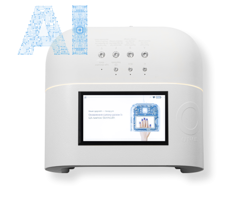 Лампа для манікюру ONail AI Smart Curing Lamp з інтелектуальним управлінням,гарантія 2 роки