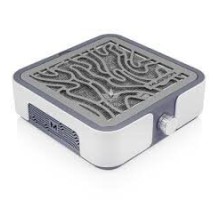 BUCOS Musson X2 silver витяжка для манікюру з hepa фільтром 72вт.,срібна