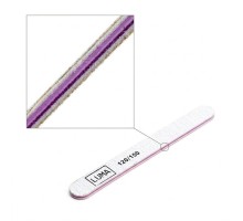 Luma Пилка для манікюра сіра, товста пряма 120х150