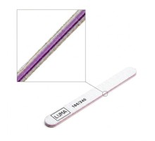 Luma Пилка для манікюра сіра, товста пряма 180х240