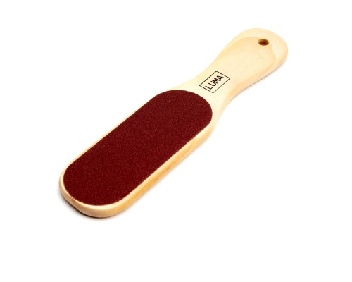 Luma пилка для педикюру дерево 80/100/180 (три сторони)