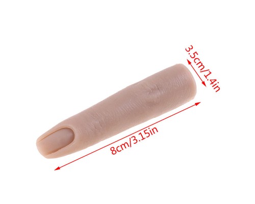 Палець тренувальний під тіпсу (з лункою) силіконовий