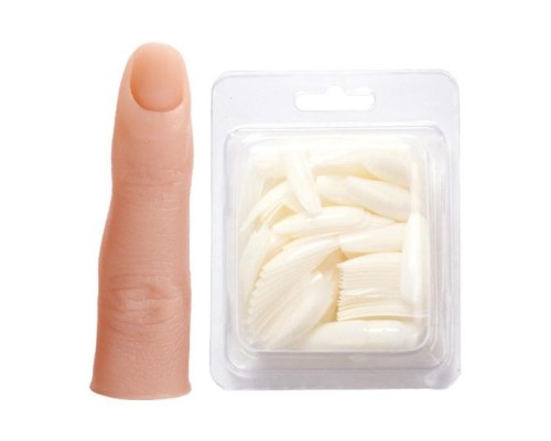 Палець тренувальний під тіпсу (з лункою) силіконовий