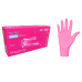MediOk Рукавички нітрилові оглядові, нестерильні,.MAGENTA, без пудри, колір рожевий, розмір M
