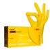 MediOk Рукавички нітрилові оглядові, нестерильні.SOLAR SAPPHIRE, без пудри, колір жовтий, роз.S