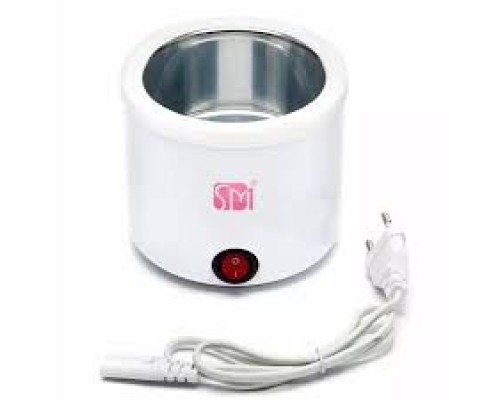 Воскоплав для бровістів SM-200CC 200мл білий колір з кришкою