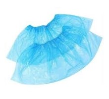 Бахіли 2,5г 40*14см (100шт/пачка) з поліетилену.Колір:блакитний