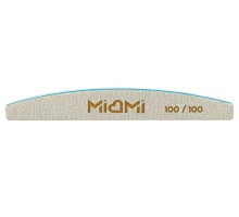 Пилка для ногтей MIAMI Half 100/100