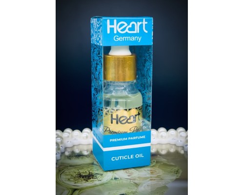 Парфумована олія для кутикул HEART, 15ml Miss World (Синя Коробка)