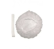 Шапочка на подвійній резинці Panni Mlada (100шт/уп)з поліетилену Колір:прозорий