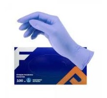 Рукавички оглядові  Nutouch Fortius Pro L(100шт/пач) колір:фіолетовий