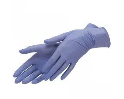 Рукавички оглядові  Nutouch Fortius Pro L(100шт/пач) колір:фіолетовий