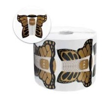 Y.R.E. Форма для нарощ.нігтів "Метелик" 30шт.(мигдаль, овал)