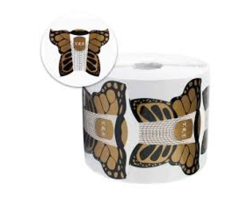 Y.R.E. Форма для нарощ.нігтів "Метелик" 30шт.(мигдаль, овал)