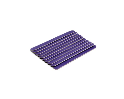 Luma Одноразовий набір для манікюру (пилка100/180 бузковий колір) 10шт/упак.