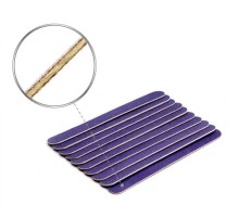 Luma Одноразовий набір для манікюру (пилка100/180 бузковий колір) 10шт/упак.