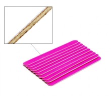 Luma Одноразовий набір для манікюру (пилка180/240 рожева колір) 10шт/упак.