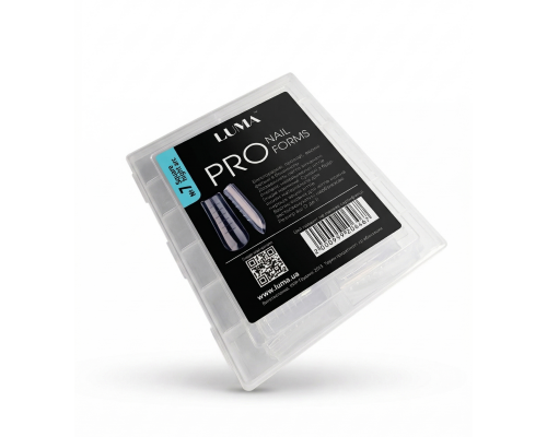 Верхні форми Luma Nail forms №07 Арочний Квадрат 120шт./уп.