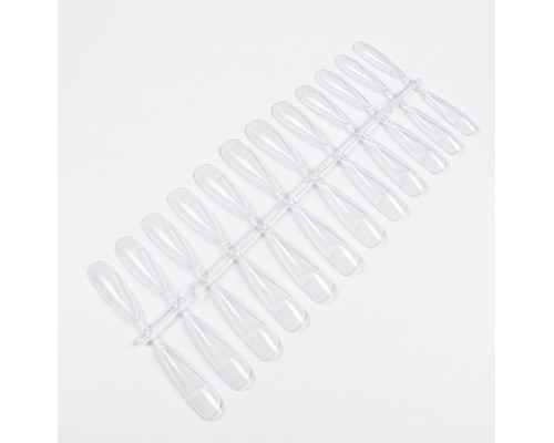 Luma Gel nail tips №04 Stiletto long, гелеві тіпси розчинні,ф-ма стилет довгий, 72 шт/уп