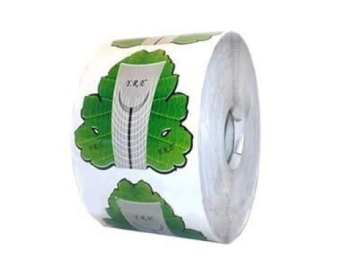 Y.R.E. Форма для нарощ.нігтів "Зеленний лист" 500шт.