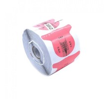 Y.R.E. Форма для нарощ. нігтів 300шт.  рожева "Стилет+ квадрат"