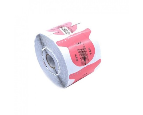 Y.R.E. Форма для нарощ. нігтів 300шт.  рожева "Стилет+ квадрат"