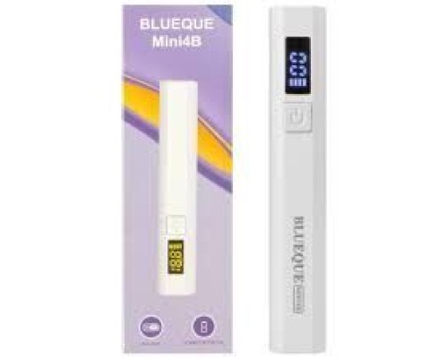 УФ ліхтарик Bluegue Mini 4B з акамулятором та дисплеем,потужність 3Вт., 2 таймери на 30 та 60сек