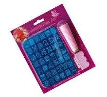 YRE набір для стемпінгу рожевий бліст.  (3в1)