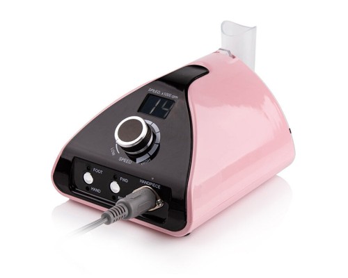 Фрезер BUCOS ZS-711 Pink  PROFESSIONAL (65W/35000 об.) укр. посібник (+ 6 покращених фрез), 3 міс.га