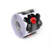 Форми для нарощування нігтів GLOBAL FASHION 30шт/уп. GF-42 чорні