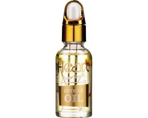 Квіткова олійка для кутикули  HEART, 30ml Fantastic Peach (Прозоре)