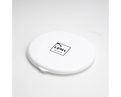 Luma Пенал-палітра пластикова кругла біла