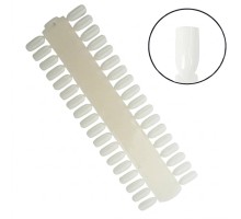 Палітра для лаків нігтів молочна 36шт