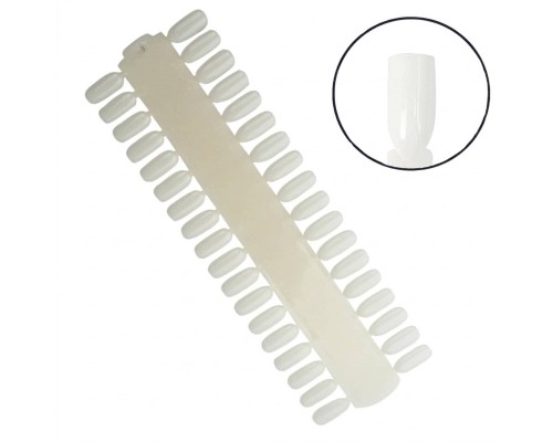 Палітра для лаків нігтів молочна 36шт