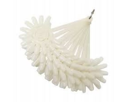 Тіпси/палітри Ромашка на кільці (10 палітр по 12 нігтів) матова