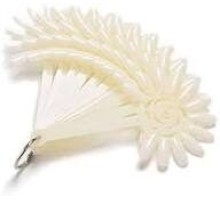 Тіпси/палітри Ромашка на кільці (10 палітр по 12 нігтів) матова