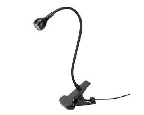Лампа UV для сушіння гель лаку, гелевих типс з USB(настільна, гнучка, з прищіпкою,чорна),3 Вт Д