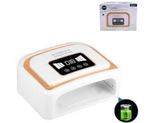 Лампа для манікюру Cordless BQ з батареєю (акумулятор) V10 USB (павер банк)120w