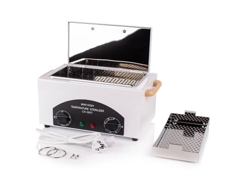 Стерилізатор сухожар для манікюрних  інструментів СН-360Т білий