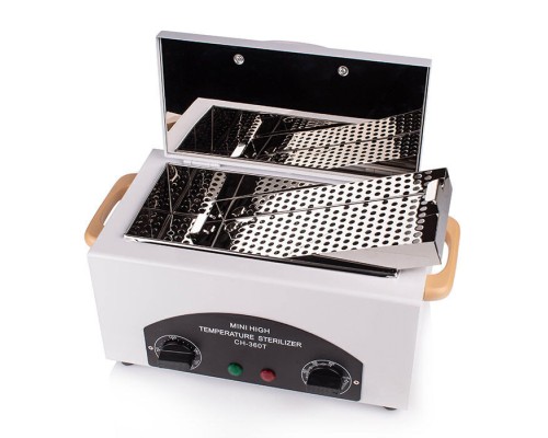 Стерилізатор сухожар для манікюрних  інструментів СН-360Т білий