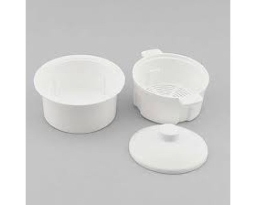 Контейнер для стерилізації фрез (пластик) з кришкою