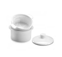 Контейнер для стерилізації фрез (пластик) з кришкою