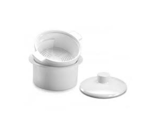 Контейнер для стерилізації фрез (пластик) з кришкою