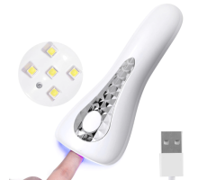 Лампа для манікюру Sun Q5  18W Біла з акамулятором та акамулятором